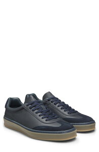 �{�X �����Y �V���[�Y �X�j�[�J�[ BOSS x Beckham Zarek Low Top Sneaker Dark Blue �u���[