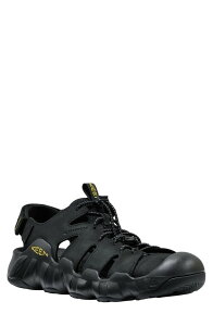 �L�[�� �����Y �V���[�Y �T���_�� KEEN Hyperport Fishmeran Sandal Black/ Keen Yellow �u���b�N