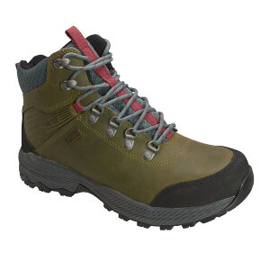 �A�h�e�b�N �����Y �V���[�Y �u�[�c�E���C���u�[�c ���U�[ AdTec 6 Leather Waterproof Work Hiker Boots Olive �I���[�u