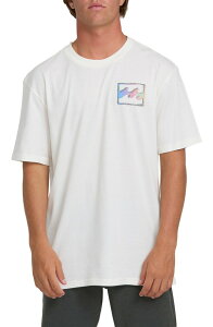 �r���{�� �����Y �g�b�v�X T�V���c �O���t�B�b�N Billabong Crayon Wave Premium Graphic T-Shirt Off White �I�t�z���C�g