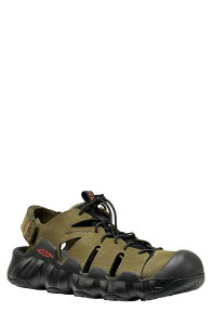 �L�[�� �����Y �V���[�Y �T���_�� KEEN Hyperport Fishmeran Sandal Dark Olive/ Black �u���b�N
