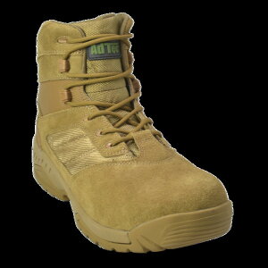 �A�h�e�b�N �����Y �V���[�Y �u�[�c�E���C���u�[�c �X�G�[�h ���U�[ AdTec 6 Suede Leather Side Zipper Tactical Boots Coyote