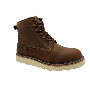 �A�h�e�b�N �����Y �V���[�Y �u�[�c�E���C���u�[�c AdTec Meadow 6 Round Toe Work Boot Crazy Horse