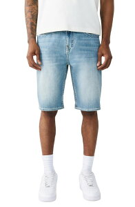 �g�D���[�����W���� �����Y �{�g���X �f�j���p���c �V���[�g�p���c True Religion Bobby Baggy Denim Shorts Party Pulse Medium Wash �f�j��