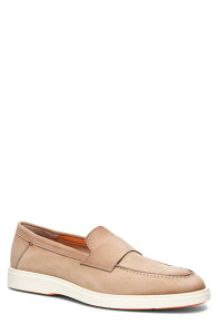 �T���g�[�j �����Y �V���[�Y �X���b�|���E���[�t�@�[ Santoni Revolve Loafer Brown �u���E��