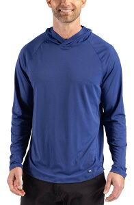 �J�b�^�[�A���h�o�b�N �����Y �A�E�^�[ �p�[�J�[�E�X�E�F�b�g Cutter & Buck Prospect Epiconfidence Featherlight Performance Pullover Hoodie) Tour Blue �u���[