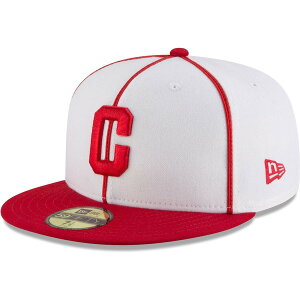 �j���[�G�� �����Y �A�N�Z�T���[ �X�q Men's New Era White/Red Pittsburgh Crawfords Cooperstown Collection Turn Back The Clock 59FIFTY Fitted Hat White �z���C�g