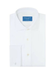 ���o�[�g �^���{�b�g �����Y �g�b�v�X �V���c Robertalbott Reynolds Pique Bib Formal Shirt in Contemporary Fit White �z���C�g