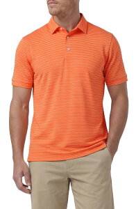 �~�Y�����C�� �����Y �g�b�v�X �V���c Mizzen+Main Versa Trim Fit Striperformance Polorange Alternating Stripe �I�����W