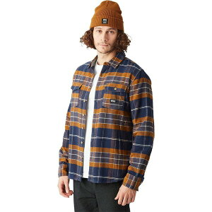 �s�N�`���[ �I�[�K�j�b�N �����Y �g�b�v�X �V���c Picture Organic Hillsboro Shirt - Men's Patriot Blue �u���[