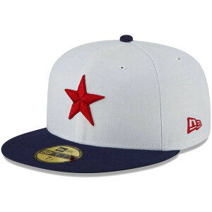 �j���[�G�� �����Y �A�N�Z�T���[ �X�q Men's New Era White Detroit Stars Cooperstown Collection Turn Back The Clock 59FIFTY Fitted Hat White �z���C�g
