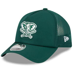 �j���[�G�� �����Y �A�N�Z�T���[ �X�q Men's New Era Green Athletics 2026 Batting Practice Alternate Apex 9FORTY Adjustable Hat Green �O���[��