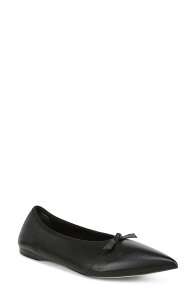 �t�F�C�o���b�g �h�[�^�[ ���f�B�[�X �V���[�Y �p���v�X Favorite Daughter Leah Pointed Toe Flat Black �u���b�N