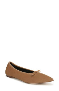�t�F�C�o���b�g �h�[�^�[ ���f�B�[�X �V���[�Y �p���v�X Favorite Daughter Leah Pointed Toe Flat Brown Sugar �u���E��