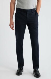 �J�i�[�� �����Y �{�g���X �J�W���A���p���c �R�b�g�� Canali Flat Front Stretch Cotton Blend Gabardine Chinos Navy �l�C�r�[