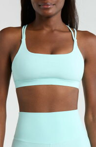 �G���s�[�W�[ ���f�B�[�X �A���_�[�E�F�A �u���W���[ MPG Cloud Strappy Sports Bra Limpet Shell