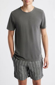 �A���b�N�X�N���[�� �����Y �g�b�v�X T�V���c �N���[�l�b�N �R�b�g�� ALEX CRANE Organicotton Crewneck T-Shirt Slate �X���[�g