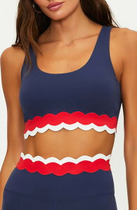 �r�[�`���C�I�b�g ���f�B�[�X �A���_�[�E�F�A �u���W���[ �J���[�u���b�N Beach Riot Marin Scallop Colorblock Bikini Top Twilight Firework Colorblock