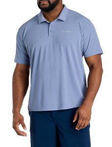 �R�����r�A �����Y �g�b�v�X �|���V���c �g�[�� Columbia Big & Tall PFG Freezer Polo Shirt New Moon