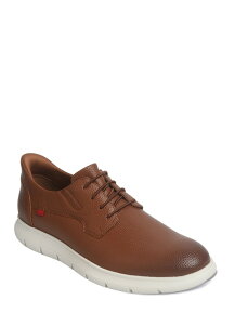 �}�[�N�W���Z�t�j���[���[�N �����Y �V���[�Y �I�b�N�X�t�H�[�h ���U�[ Marc Joseph New York Brooks Hands Free Technology Leather Plain Toe Casual Oxford Cognac Grainy Leather