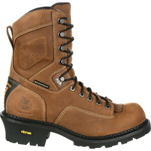 �W���[�W�u�[�c �����Y �V���[�Y �u�[�c�E���C���u�[�c Georgia Boot Comfort Core Logger Work Boot Brown �u���E��