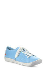 �\�t�`�m�X ���f�B�[�X �V���[�Y �X�j�[�J�[ Softinos by Fly London Ica Sneaker Blue �u���[