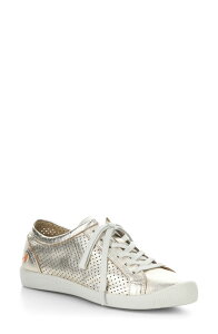 �\�t�`�m�X ���f�B�[�X �V���[�Y �X�j�[�J�[ Softinos by Fly London Ica Sneaker Champagne �V�����p��