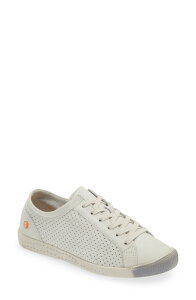 �\�t�`�m�X ���f�B�[�X �V���[�Y �X�j�[�J�[ Softinos by Fly London Ica Sneaker White Smooth Leather �z���C�g