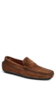 �u���[�m�}�O�� �����Y �V���[�Y ���[�t�@�[ Bruno Magli Taranto Penny Loafer Brown Suede �u���E��