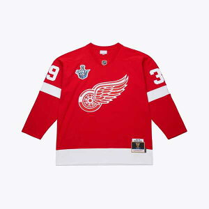 �~�b�`�F��&�l�X �����Y �g�b�v�X �V���c �~�j �W���[�W�[ Men's Mitchell & Ness Dominik Hasek Redetroit Red Wings 2007-08 Power Play Jersey Red ���b�h