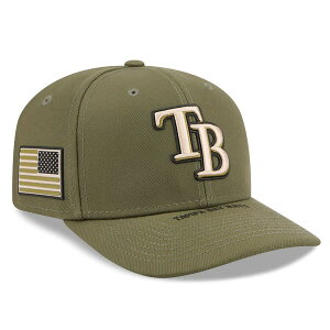 �j���[�G�� �����Y �A�N�Z�T���[ �X�q Men's New Era Olive Tampa Bay Rays 2026 Armed Forces Day 9SEVENTY Adjustable Hat Olive �I���[�u