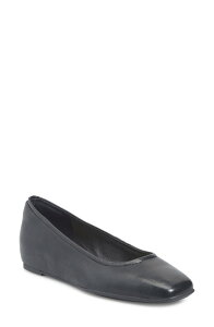 �G�X�G�t�G�t�e�B ���f�B�[�X �V���[�Y �p���v�X Sfft Poppy Square Toe Flat Black �u���b�N