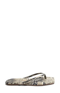�e�B�L�[�Y ���f�B�[�X �V���[�Y �T���_�� TKEESquare Toe Flip Flop Sandsnake