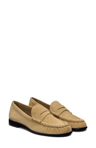 ���t�H�[���[�V���� ���f�B�[�X �V���[�Y �X���b�|���E���[�t�@�[ �M���U�[ Reformation Francine Ruched Loafer Hazel Suede