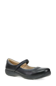 �_���X�R ���f�B�[�X �V���[�Y �X���b�|���E���[�t�@�[ Dansko Stacy 2.0 Mary Jane Loafer Black �u���b�N