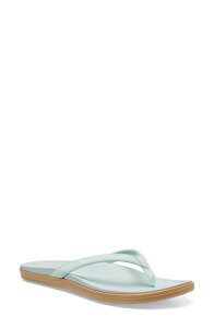 �T�k�[�N ���f�B�[�X �V���[�Y �T���_�� Sanuk Wave Whisper Flip Flop Spa Blue �u���[