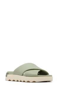 �\���� ���f�B�[�X �V���[�Y �T���_�� SOREL Viibe Slide Sandal Safari/ Honey White �z���C�g