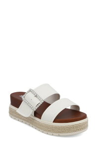 �~�A ���f�B�[�X �V���[�Y �T���_�� �v���b�g�t�H�[�� MIA Kika Platform Sandal White �z���C�g