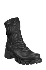 �l�C�L�b�h�t�B�[�g ���f�B�[�X �V���[�Y �u�[�c�E���C���u�[�c Naked Feet Protocol Mid Shaft Boot Black �u���b�N