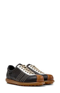 �J���y�[�� ���f�B�[�X �V���[�Y �X�j�[�J�[ Camper Pelotas Arielow Top Sneaker Black �u���b�N