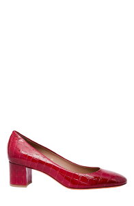 �T���g�[�j ���f�B�[�X �V���[�Y �p���v�X �q�[�� Santoni Women's low-heel pump Red ���b�h