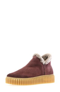 �{�C���u�����V�F ���f�B�[�X �V���[�Y �u�[�c�E���C���u�[�c Voile Blanche Luna Genuine Shearling Lined Bootie Dark Pink �s���N