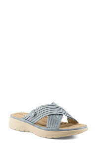 �t���N�T�X ���f�B�[�X �V���[�Y �q�[�� �T���_�� Flexus by Spring Step Gaspie Sandal Blue �u���[