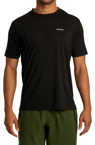 ���[�J �����Y �g�b�v�X T�V���c RVCA Icon Performance T-Shirt Black �u���b�N