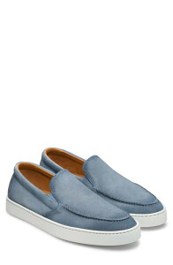 �}�O�i�[�j �����Y �V���[�Y �X���b�|���E���[�t�@�[ Magnanni Cirro Loafer Sky Blue Suede �u���[