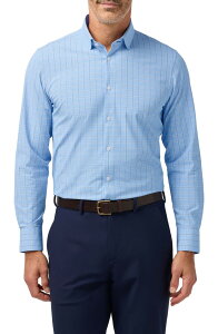 �~�Y�����C�� �����Y �g�b�v�X �V���c Mizzen+Main Leeward Trim Fit Skyline Hampton Plaid Button-Up Shirt Skyline Blue Hampton Plaid �u���[