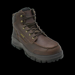 �A�h�e�b�N �����Y �V���[�Y �u�[�c�E���C���u�[�c ���U�[ AdTec 6 Tumbled Leather Moc Toe Waterproof Work Boots Dark Brown �u���E��