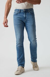 34�w���e�[�W �����Y �{�g���X �f�j���p���c �X�g���[�g �W�[���Y 34 Heritage Courage Slim Straight Leg Jeans Mid Brushed Organic Ultra