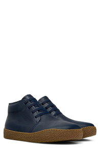 �J���y�[�� �����Y �V���[�Y �X�j�[�J�[ Camper Peu Terreno Mid Top Sneaker Dark Blue �u���[