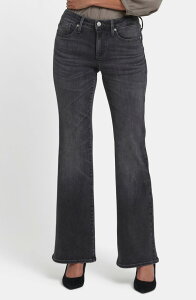 �G�k���C�f�B�[�W�F�C ���f�B�[�X �{�g���X �f�j���p���c �W�[���Y NYDJ Ava Mid Rise Flare Jeans Gloomy Marais